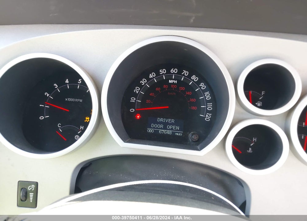 2007 TOYOTA TUNDRA LIMITED 5.7L V8 VIN: 5TFBV58127X025925