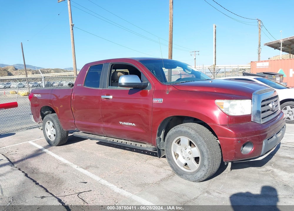 2007 TOYOTA TUNDRA LIMITED 5.7L V8 VIN: 5TFBV58127X025925