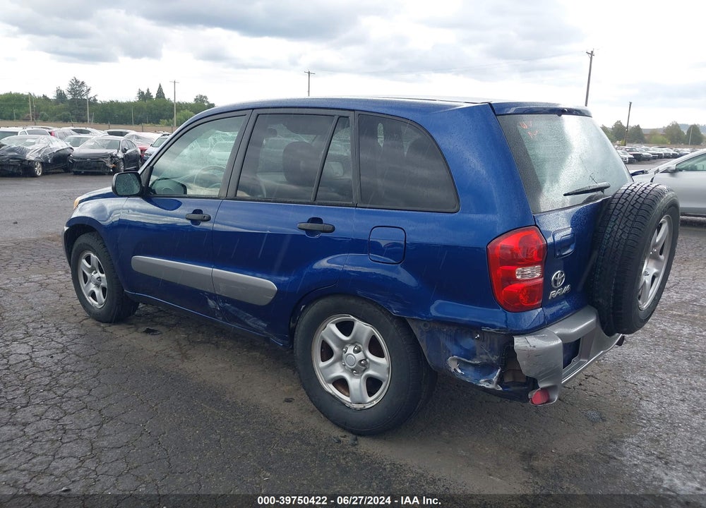 2004 TOYOTA RAV4 VIN: JTEGD20VX40029288