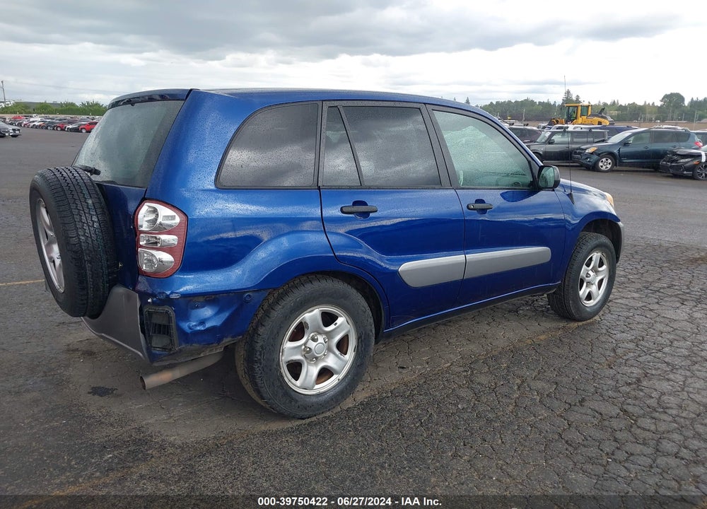 2004 TOYOTA RAV4 VIN: JTEGD20VX40029288