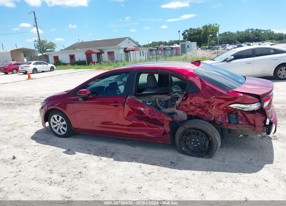 2023 TOYOTA COROLLA LE VIN: 5YFB4MDE2PP021622