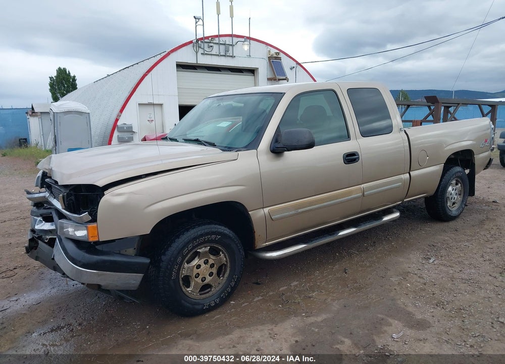 2004 CHEVROLET SILVERADO 1500 LS VIN: 2GCEK19T541184557