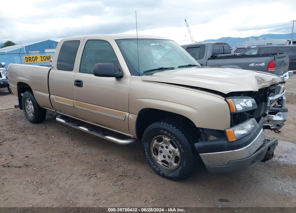 2004 CHEVROLET SILVERADO 1500 LS VIN: 2GCEK19T541184557