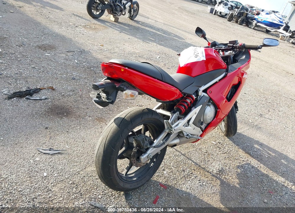 2007 KAWASAKI EX650 A VIN: JKAEXEA197A023748