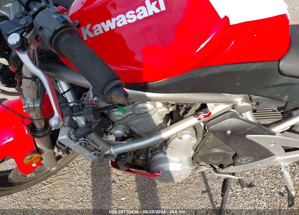 2007 KAWASAKI EX650 A VIN: JKAEXEA197A023748