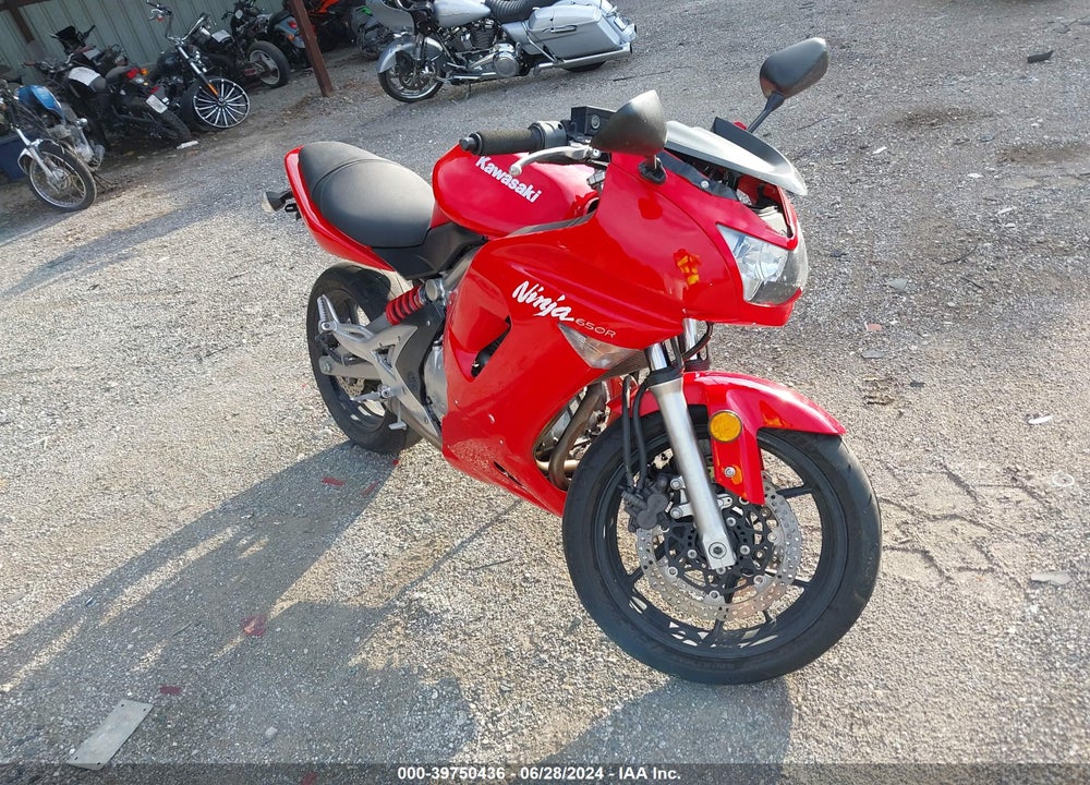 2007 KAWASAKI EX650 A VIN: JKAEXEA197A023748