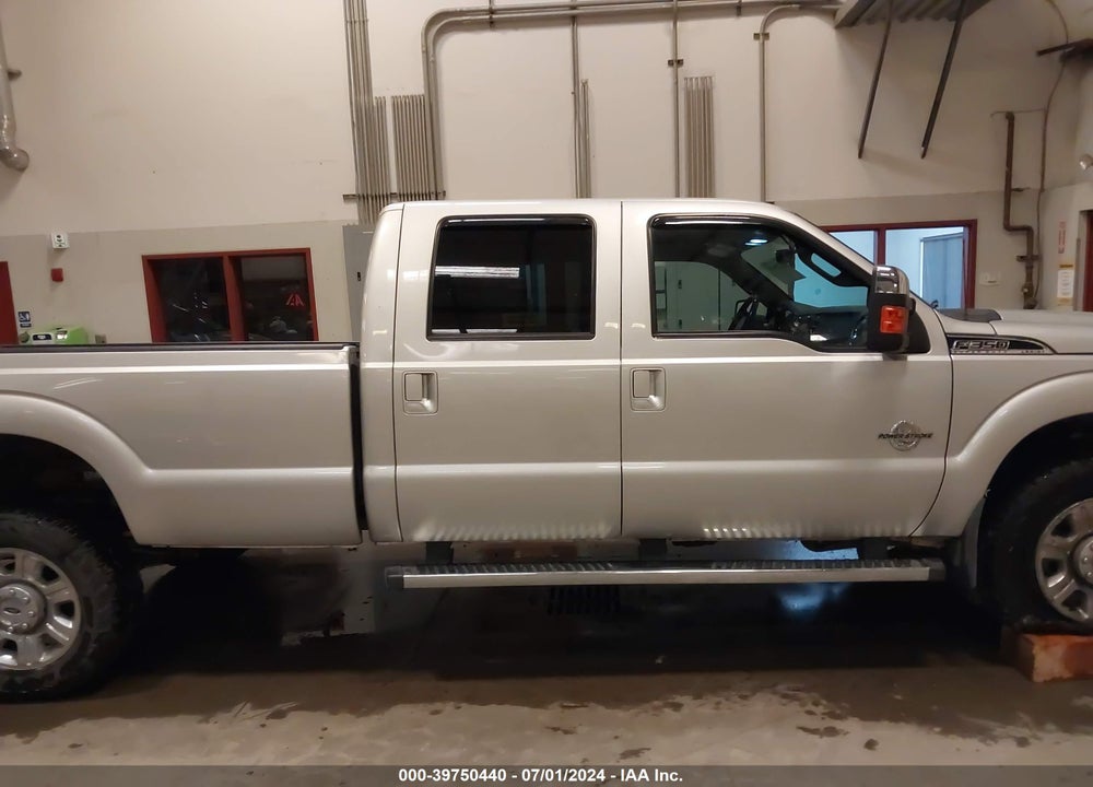 2012 FORD F-350 LARIAT VIN: 1FT8W3BT0CEC47858