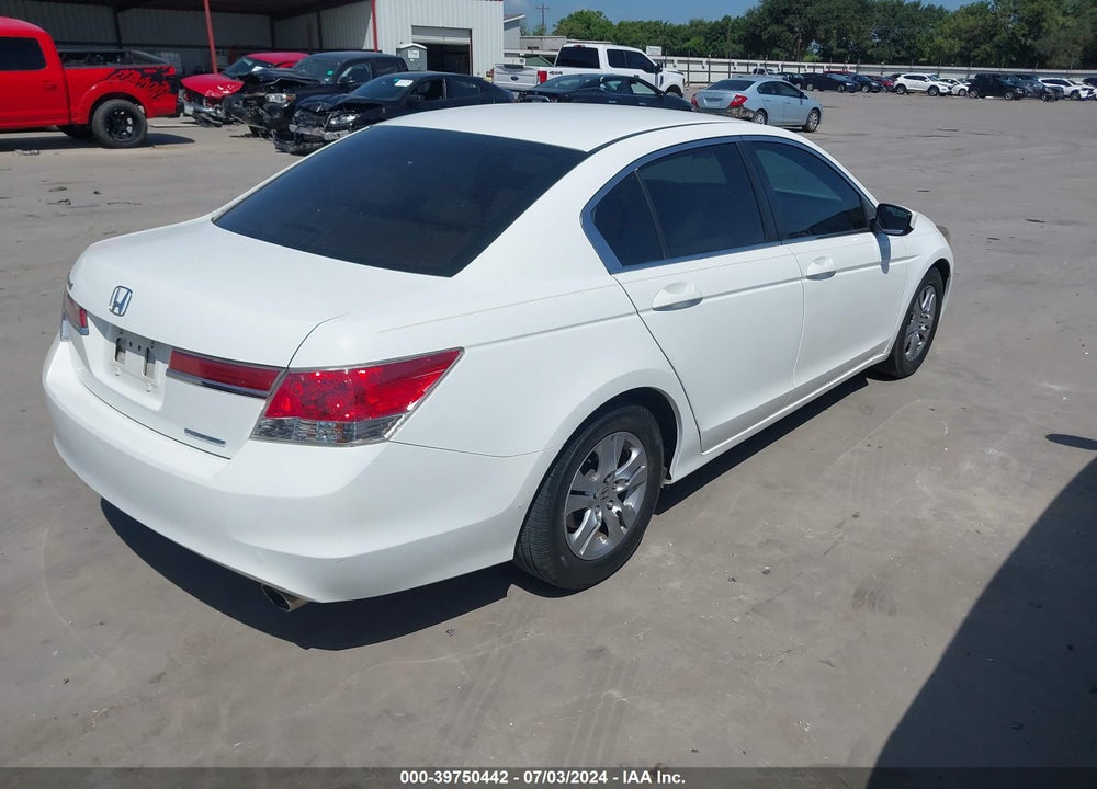 2012 HONDA ACCORD 2.4 SE VIN: 1HGCP2F65CA202865