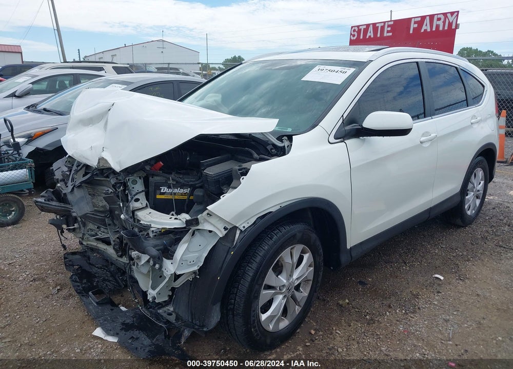 2014 HONDA CR-V EX-L VIN: 5J6RM4H78EL041660