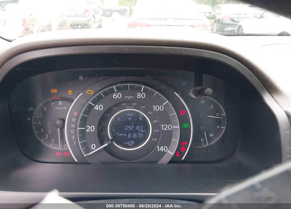 2014 HONDA CR-V EX-L VIN: 5J6RM4H78EL041660