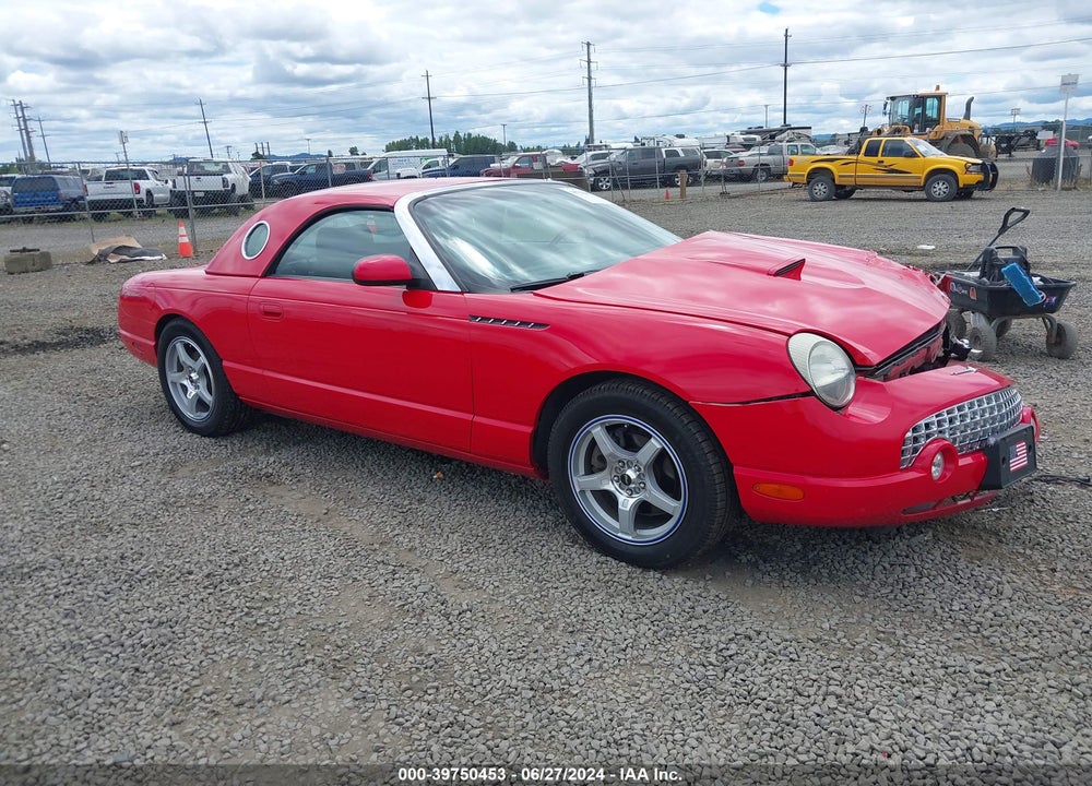 2002 FORD THUNDERBIRD VIN: 1FAHP60A62Y102519
