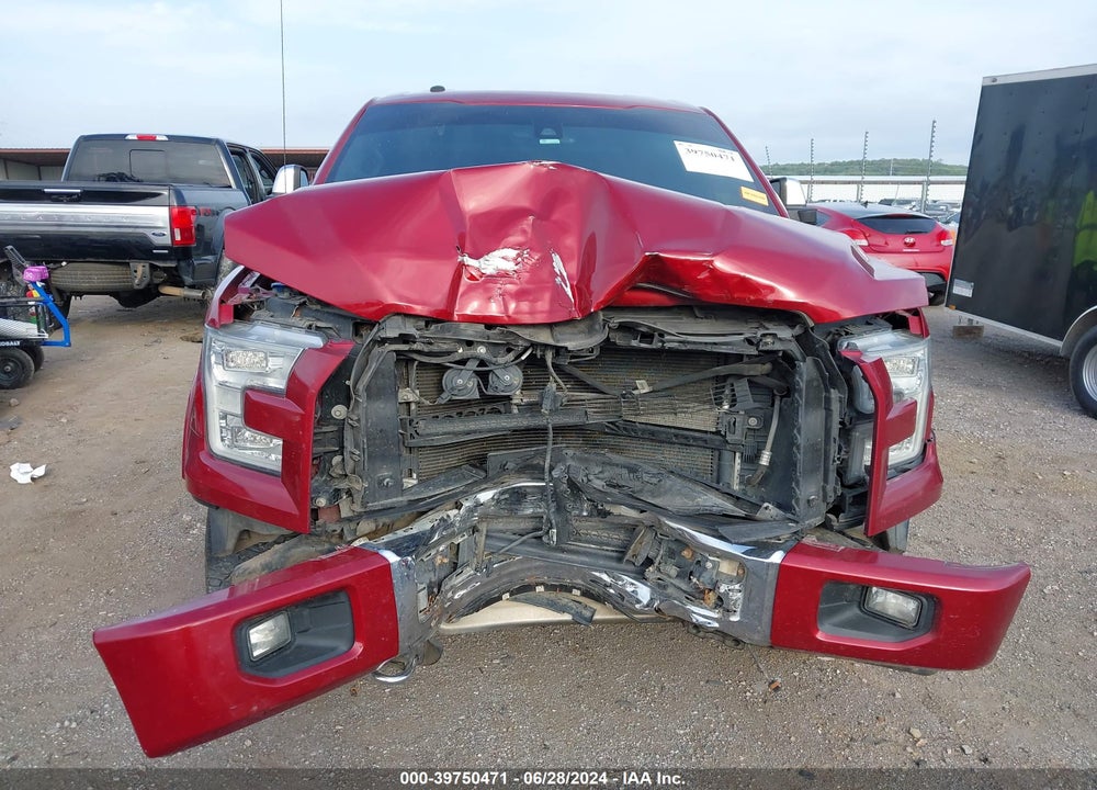 2016 FORD F-150 PLATINUM VIN: 1FTFW1EG5GFB25099