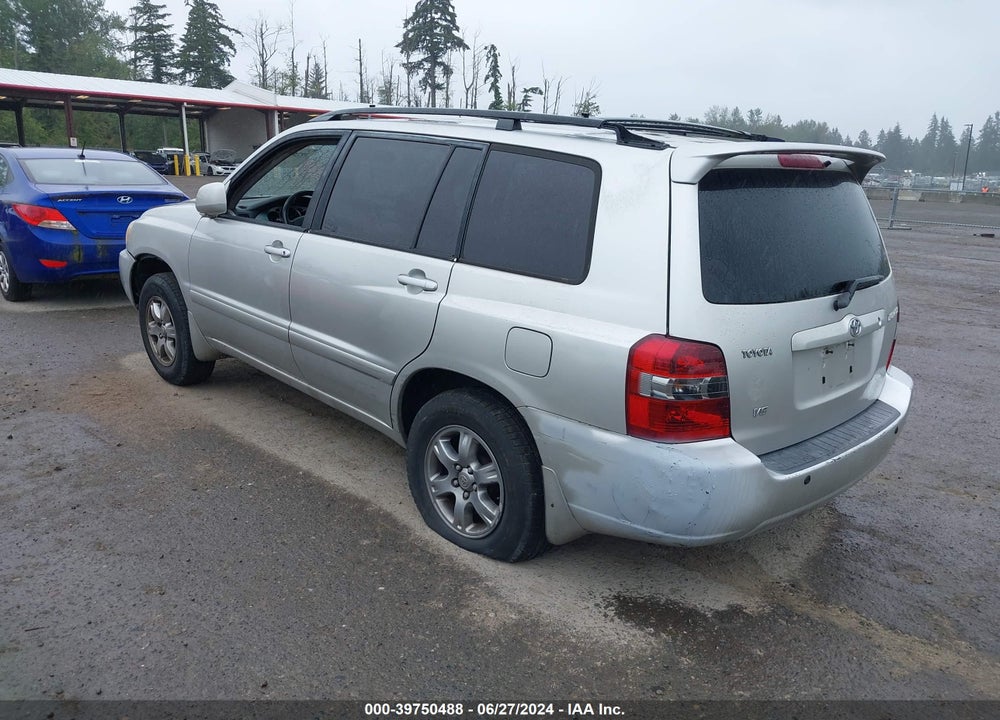 2005 TOYOTA HIGHLANDER LIMITED V6/V6 VIN: JTEGP21A550088771