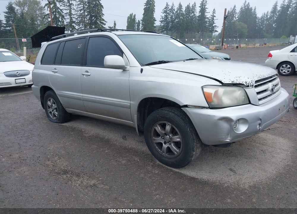 2005 TOYOTA HIGHLANDER LIMITED V6/V6 VIN: JTEGP21A550088771