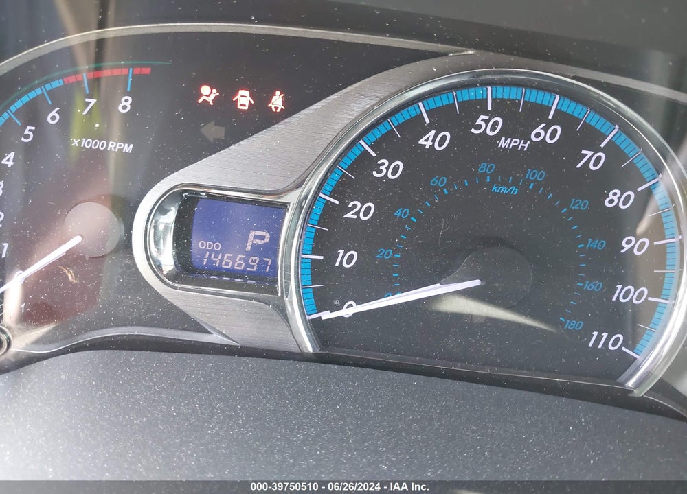 2011 TOYOTA SIENNA LIMITED V6 VIN: 5TDYK3DC9BS105588