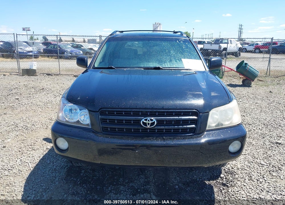 2002 TOYOTA HIGHLANDER LIMITED V6 VIN: JTEHF21A520071858