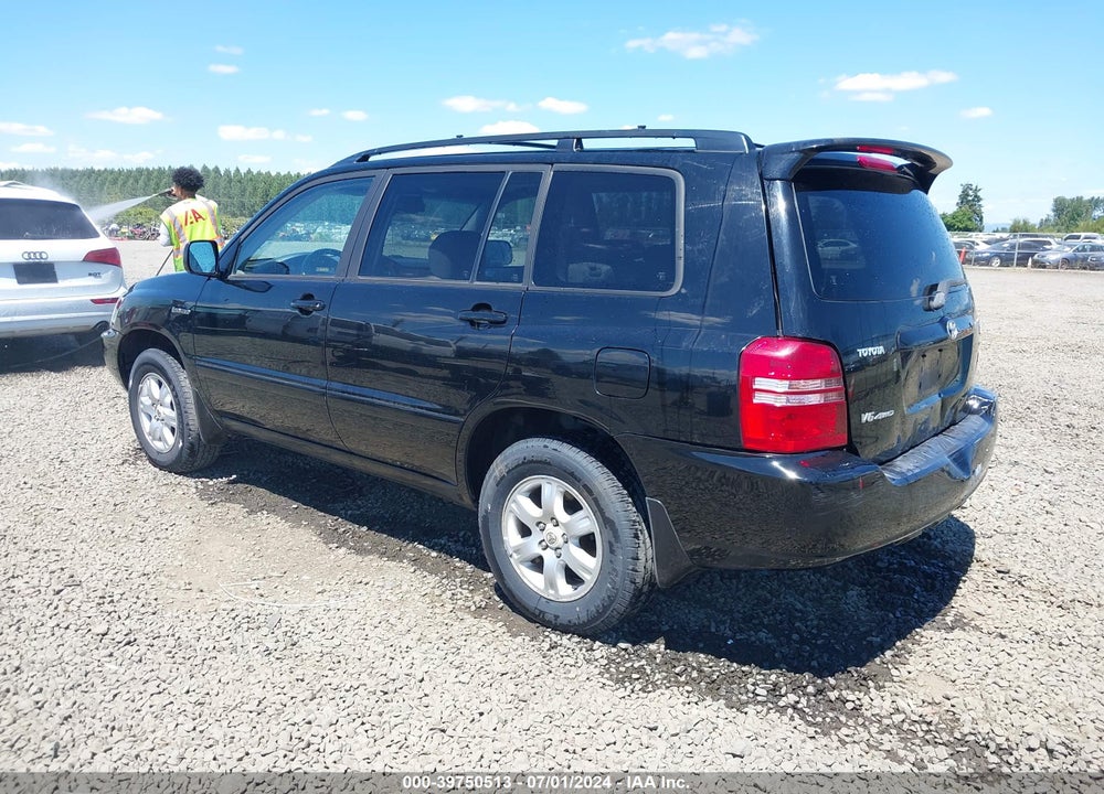 2002 TOYOTA HIGHLANDER LIMITED V6 VIN: JTEHF21A520071858