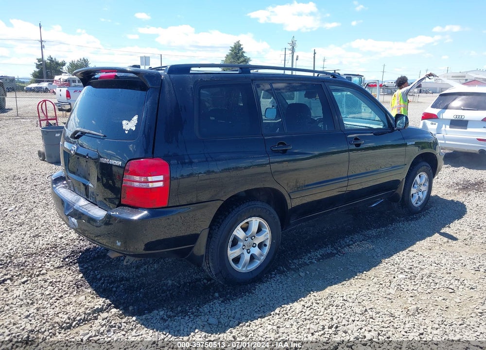 2002 TOYOTA HIGHLANDER LIMITED V6 VIN: JTEHF21A520071858