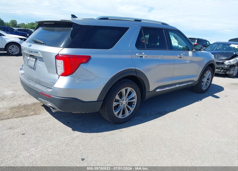 2021 FORD EXPLORER LIMITED VIN: 1FMSK8FH9MGB07670