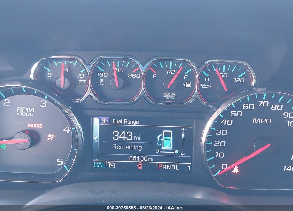 2017 CHEVROLET SILVERADO 2500HD HIGH COUNTRY VIN: 1GC1KXEY4HF228405