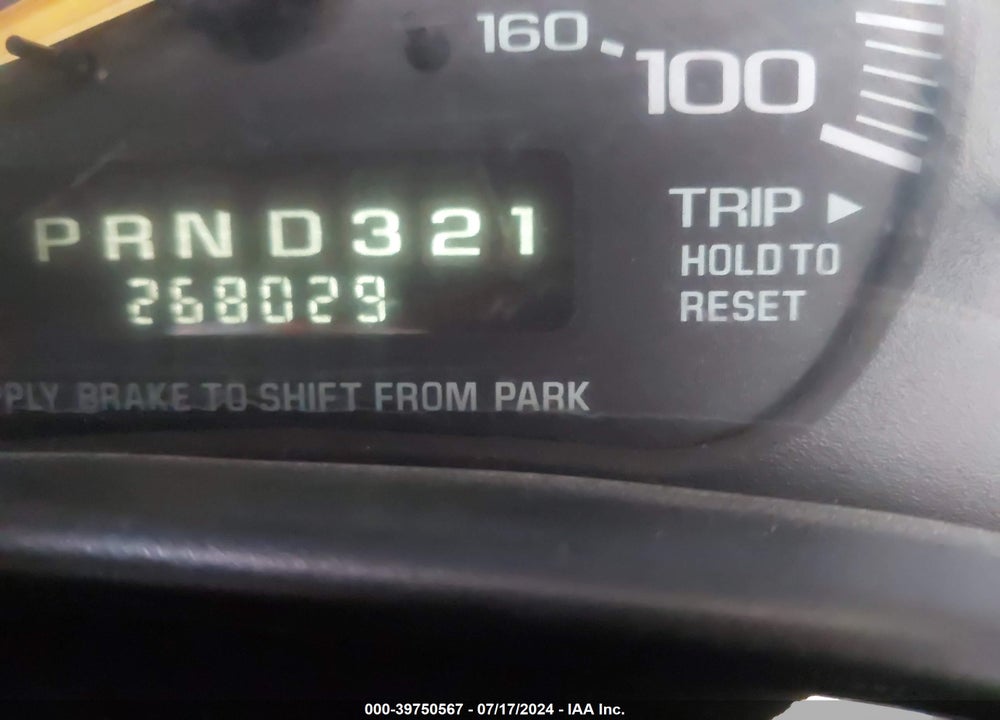 2001 CHEVROLET EXPRESS CARGO VAN VIN: 1GCHG39RX11129442
