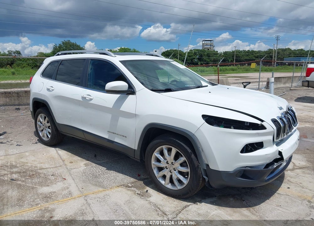 2016 JEEP CHEROKEE LIMITED VIN: 1C4PJMDS3GW121479