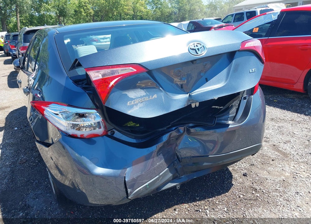 2017 TOYOTA COROLLA LE VIN: 2T1BURHE5HC909757