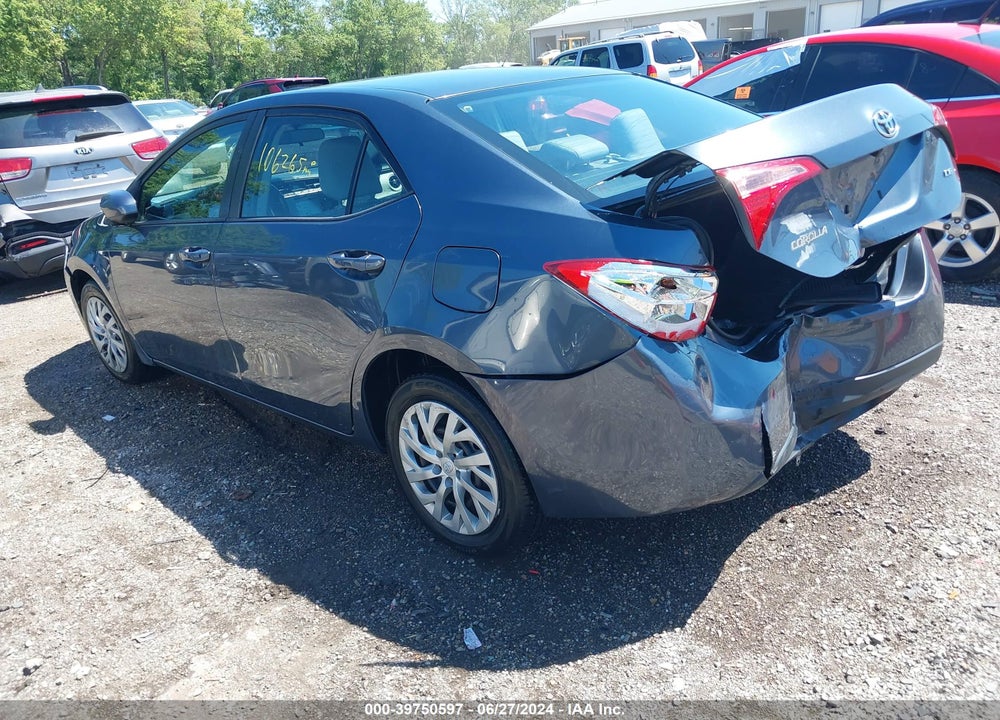 2017 TOYOTA COROLLA LE VIN: 2T1BURHE5HC909757