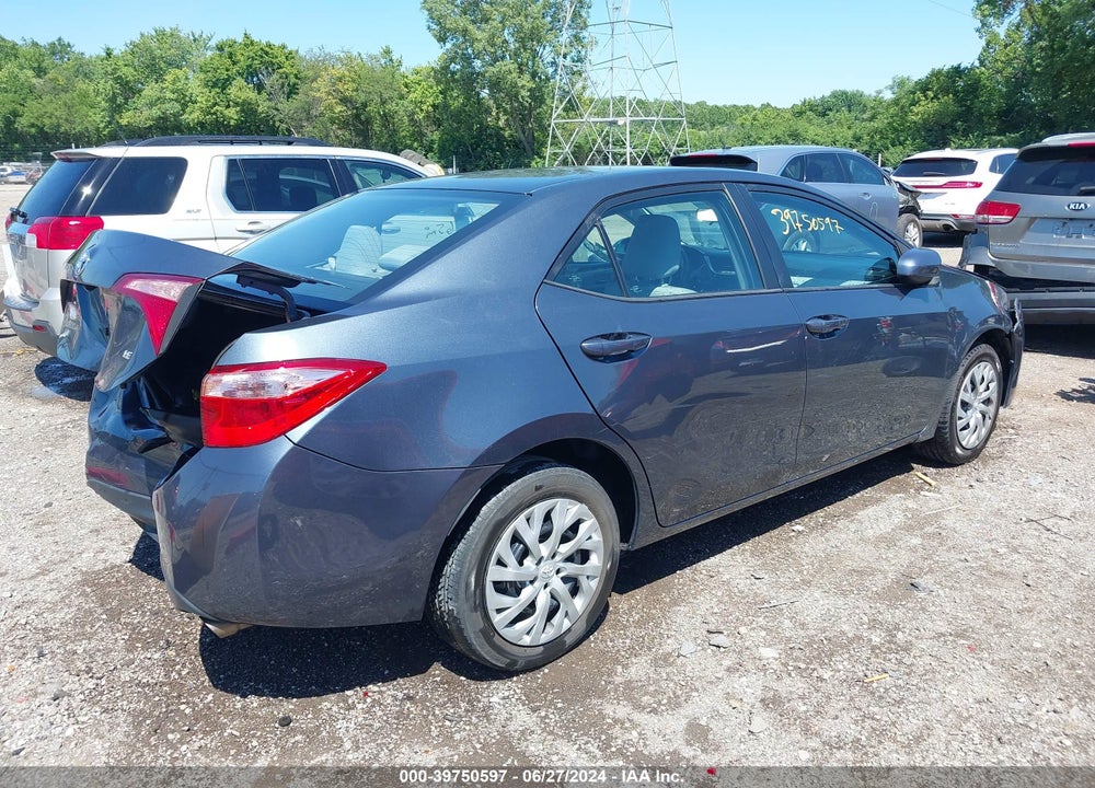 2017 TOYOTA COROLLA LE VIN: 2T1BURHE5HC909757