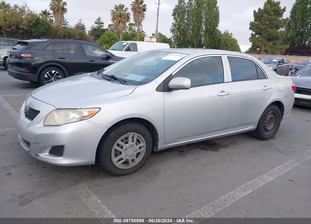 2009 TOYOTA COROLLA LE VIN: 1NXBU40E49Z082865