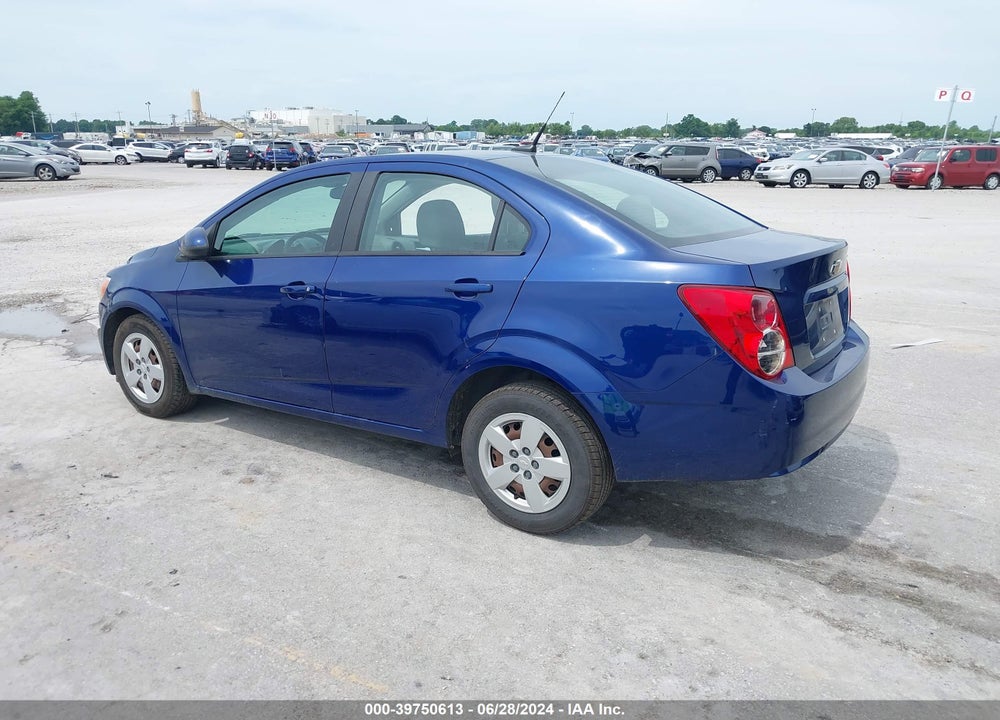 2013 CHEVROLET SONIC LS AUTO VIN: 1G1JA5SH0D4240724