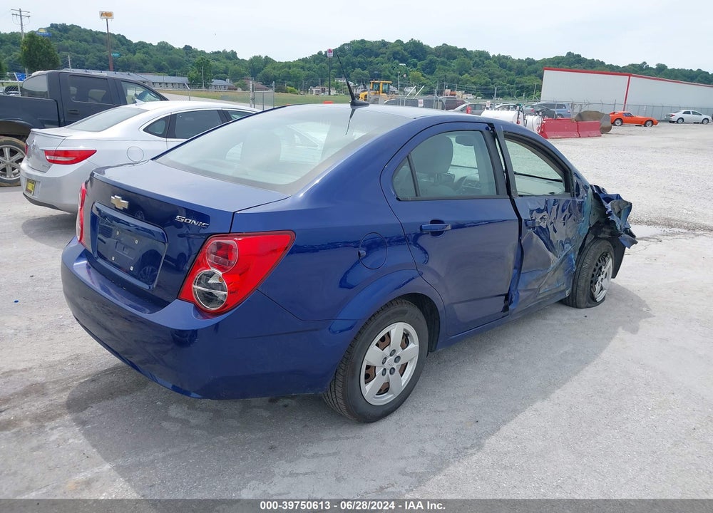 2013 CHEVROLET SONIC LS AUTO VIN: 1G1JA5SH0D4240724