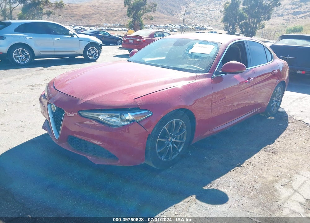 2017 ALFA ROMEO GIULIA RWD VIN: ZARFAEBN7H7546252