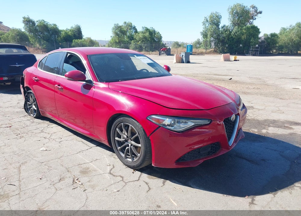 2017 ALFA ROMEO GIULIA RWD VIN: ZARFAEBN7H7546252