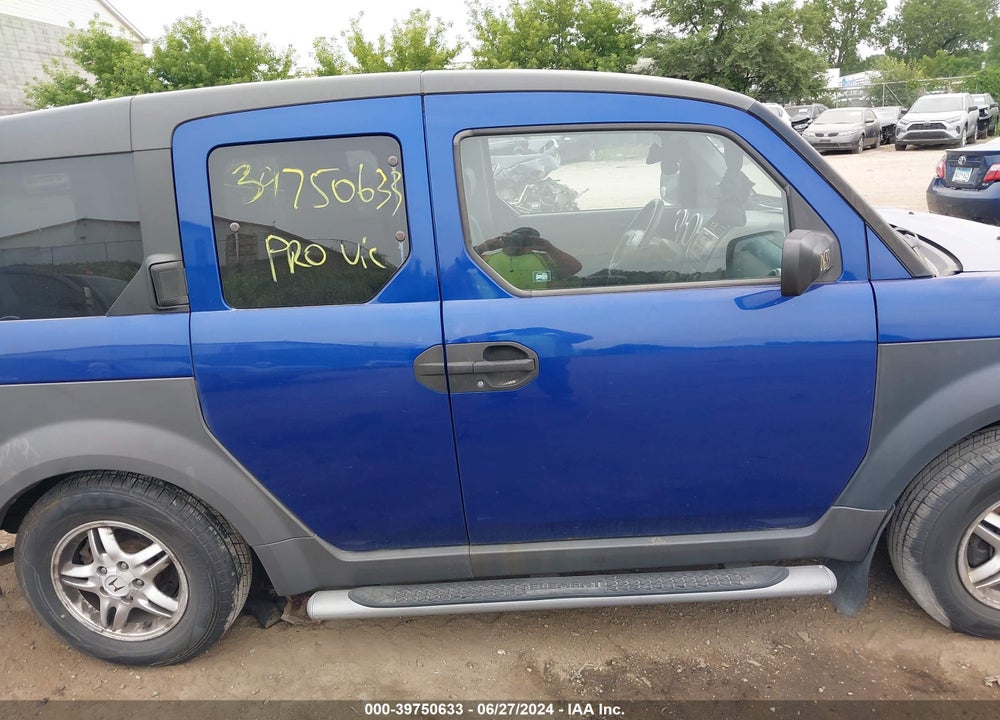 2004 HONDA ELEMENT EX VIN: 5J6YH28664L033096