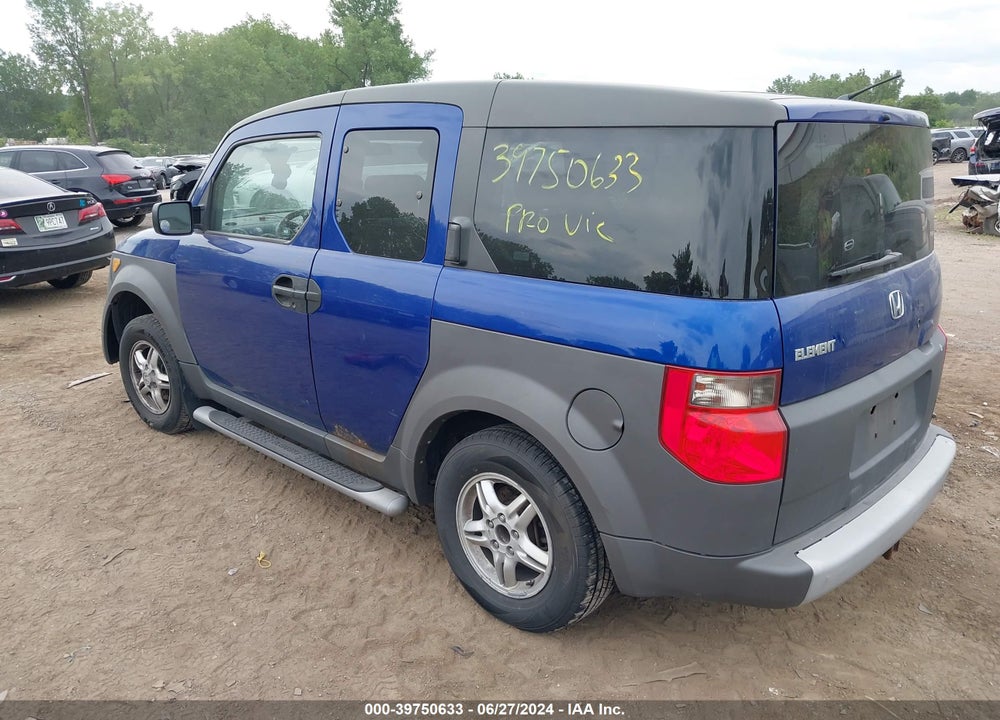 2004 HONDA ELEMENT EX VIN: 5J6YH28664L033096