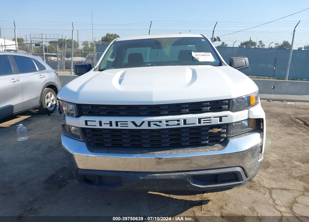 2021 CHEVROLET SILVERADO 1500 2WD REGULAR CAB LONG BED WT VIN: 3GCNWAEF9MG290344