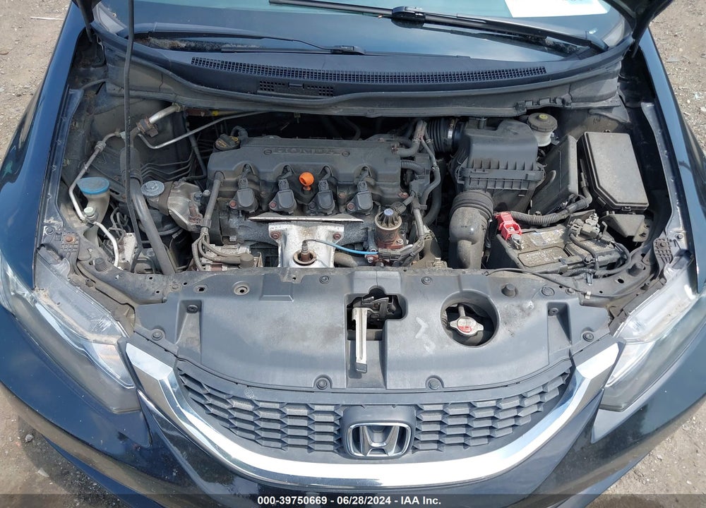 2013 HONDA CIVIC LX VIN: 19XFB2F53DE245018