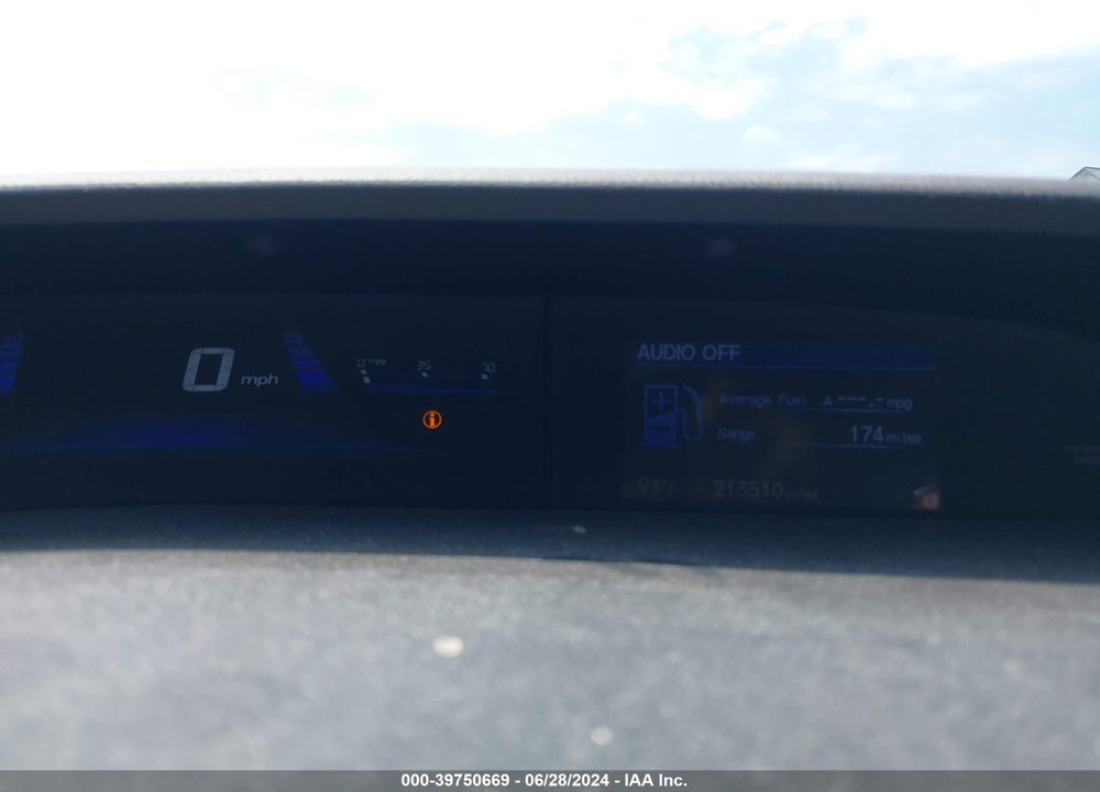 2013 HONDA CIVIC LX VIN: 19XFB2F53DE245018