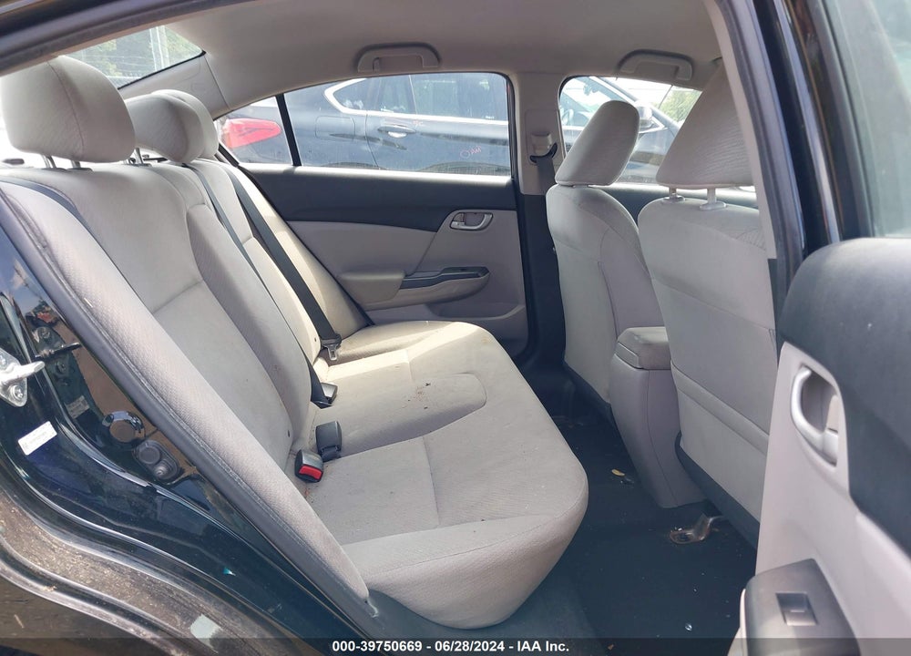 2013 HONDA CIVIC LX VIN: 19XFB2F53DE245018