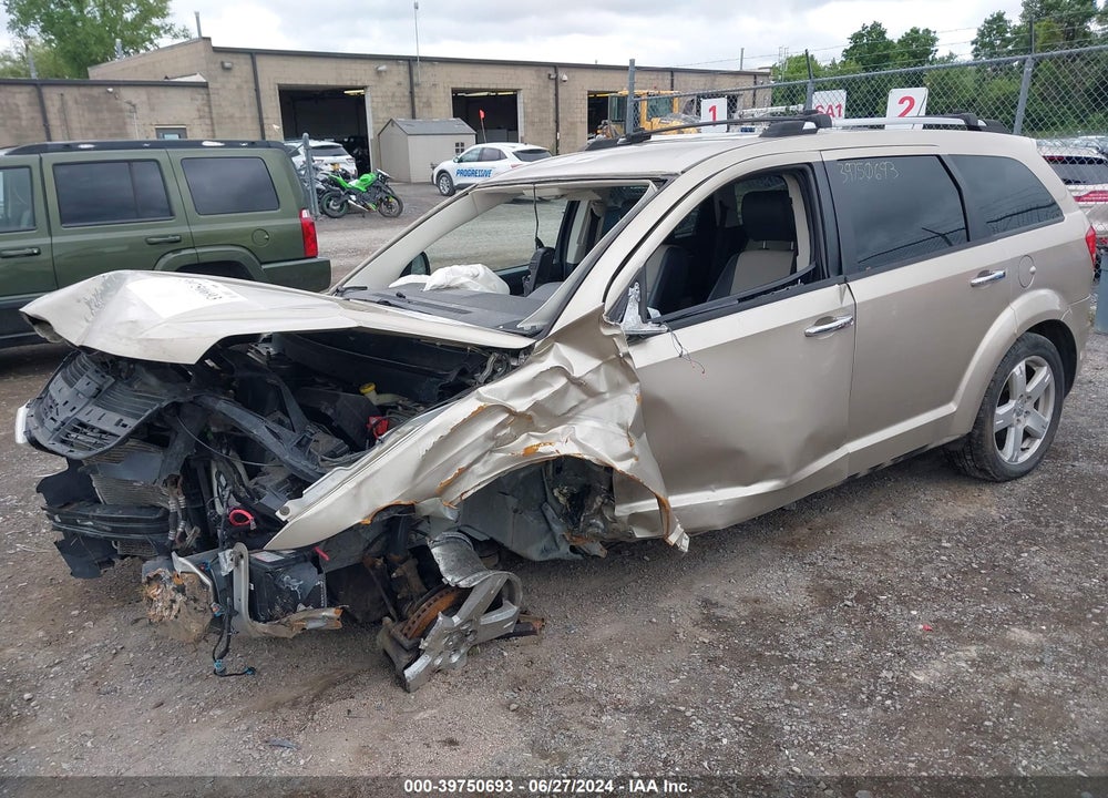 2009 DODGE JOURNEY VIN: 3D4GH67V79T597873