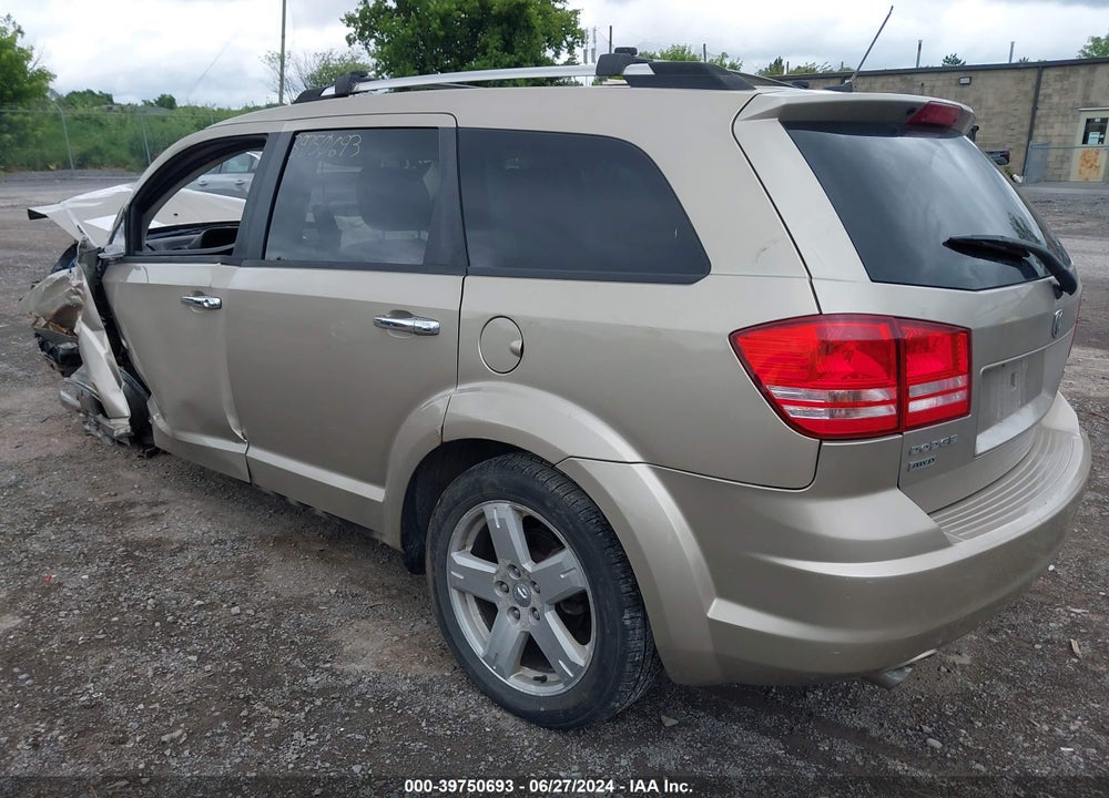 2009 DODGE JOURNEY VIN: 3D4GH67V79T597873