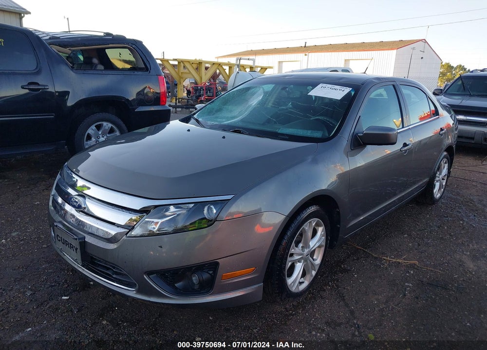 2012 FORD FUSION SE VIN: 3FAHP0HA3CR204376