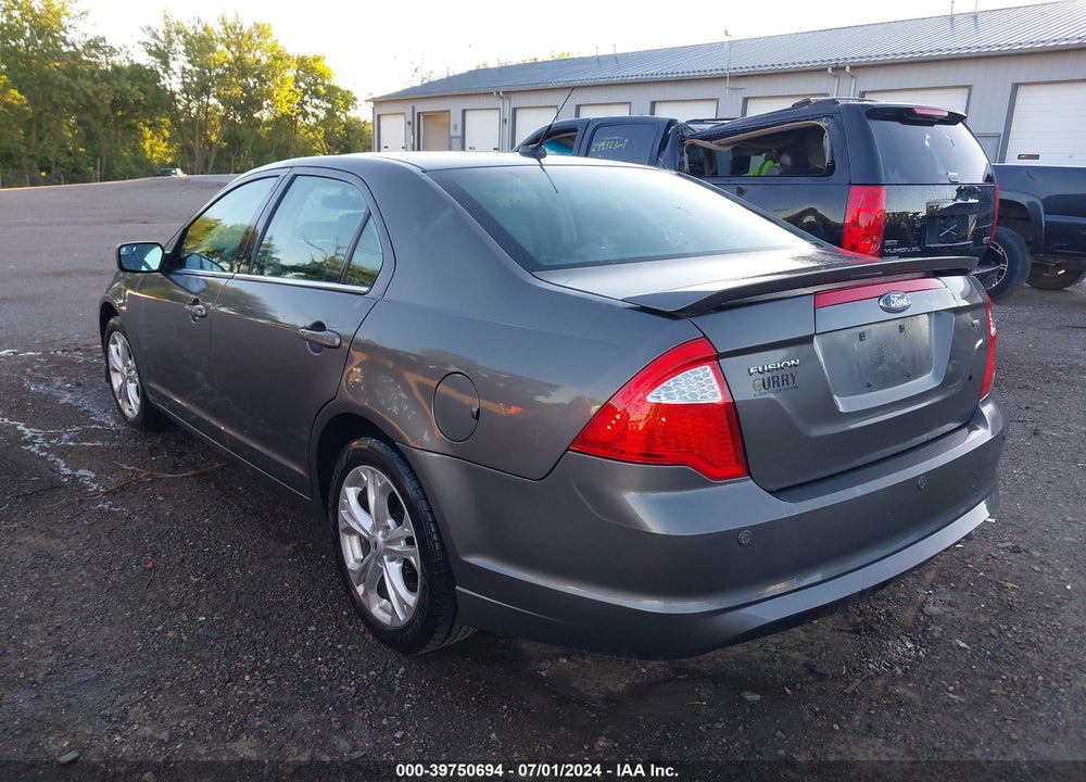 2012 FORD FUSION SE VIN: 3FAHP0HA3CR204376