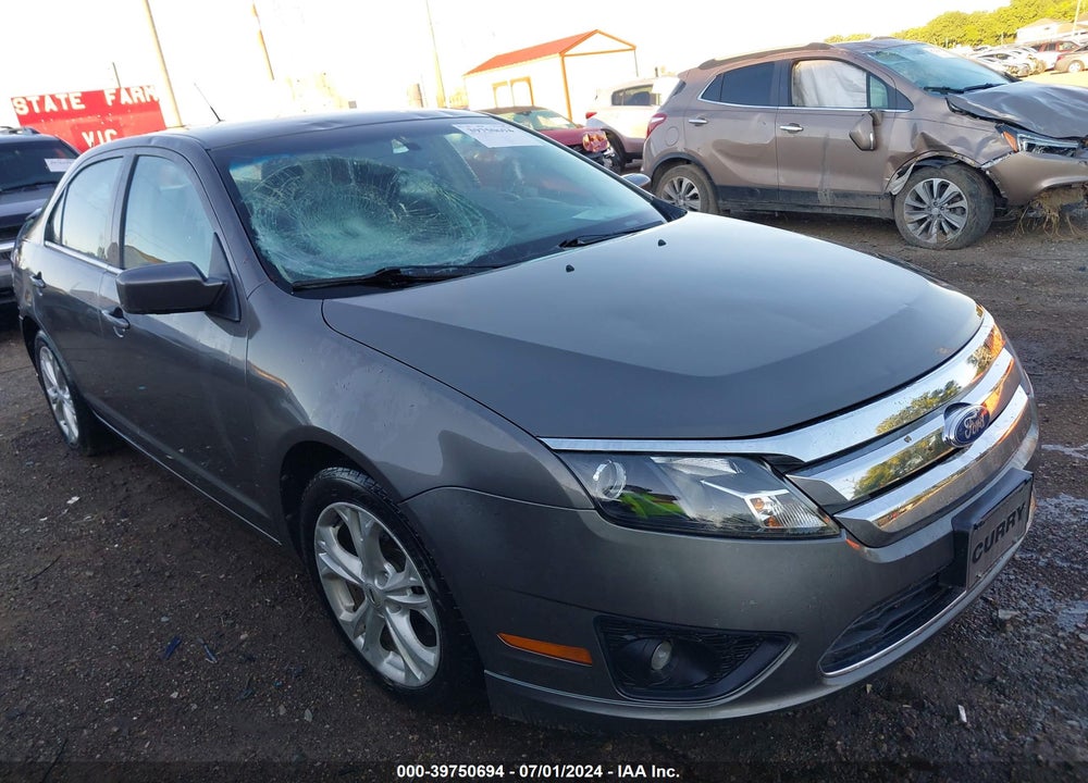 2012 FORD FUSION SE VIN: 3FAHP0HA3CR204376