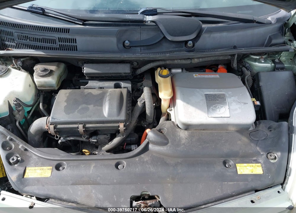 2008 TOYOTA PRIUS VIN: JTDKB20UX87697519