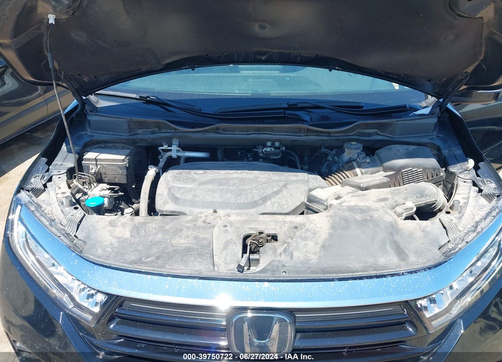 2022 HONDA ODYSSEY EX-L VIN: 5FNRL6H70NB045449