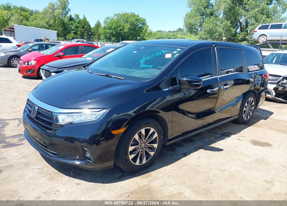 2022 HONDA ODYSSEY EX-L VIN: 5FNRL6H70NB045449