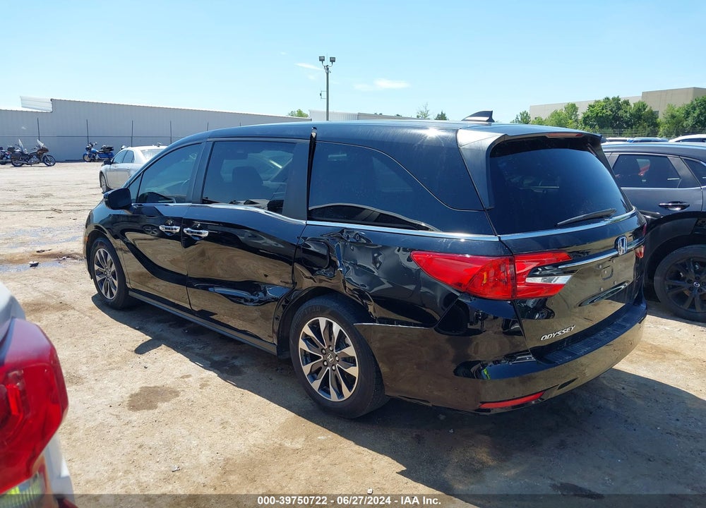 2022 HONDA ODYSSEY EX-L VIN: 5FNRL6H70NB045449