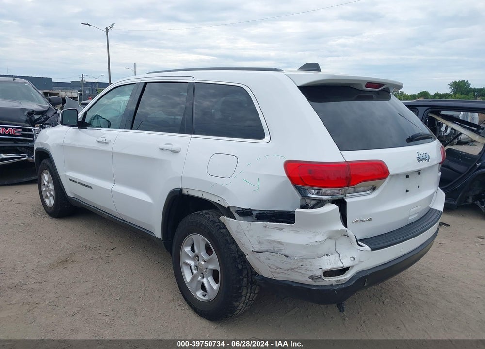 2017 JEEP GRAND CHEROKEE LAREDO 4X4 VIN: 1C4RJFAG4HC684791